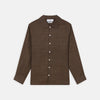 View 1 of product Chocolate Brown Linen Holiday Fit Fellows Shirt