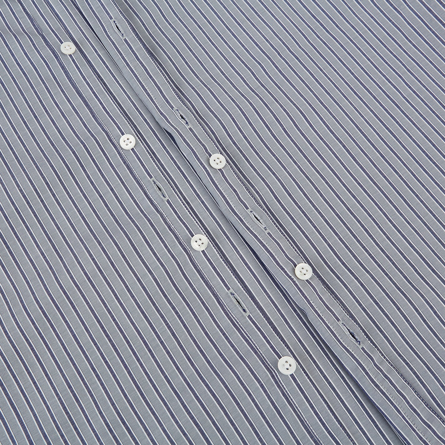 View 7 of product Grey Ticking Stripe Westminster Shirt