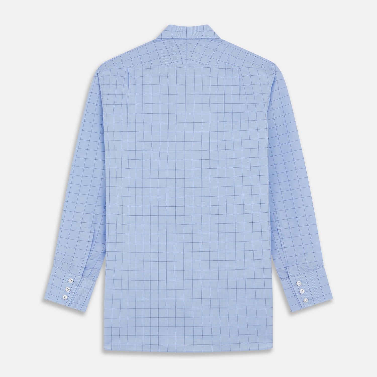 View 3 of product Blue Prince of Wales Check Mayfair Shirt
