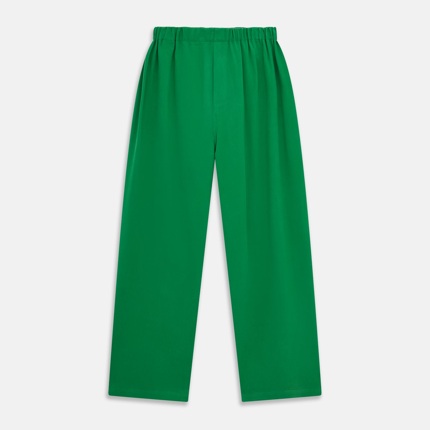 View 5 of product Green Silk Hyde Pyjamas Set