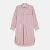 View 1 of product Orange Multi Stripe Cotton Sussex Nightshirt