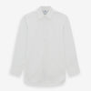 View 1 of product White West Indian Sea Island Cotton Shirt with T&A Collar and 3-Button Cuffs