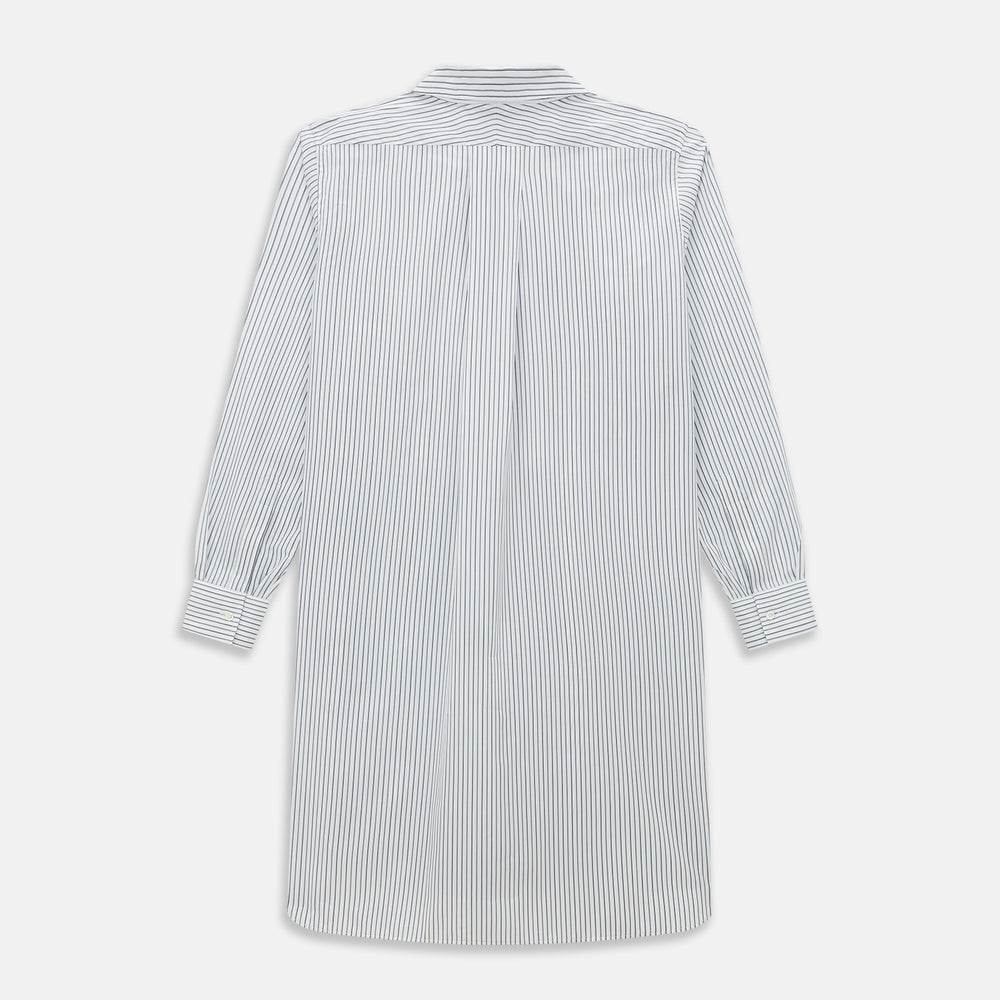 Brown Multi Stripe Quarzo Nightshirt