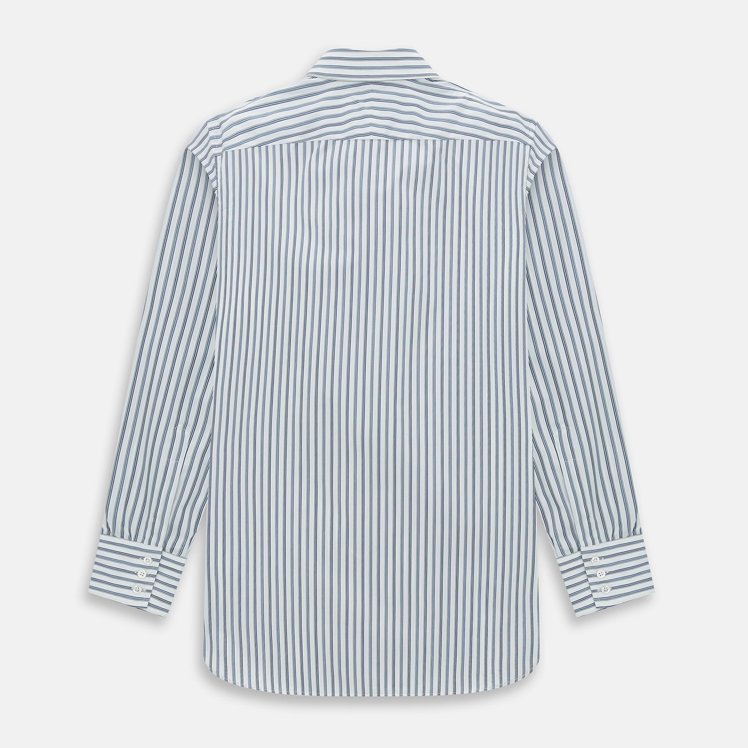 View 3 of product Sapphire Blue Multi Track Stripe Westminster shirt