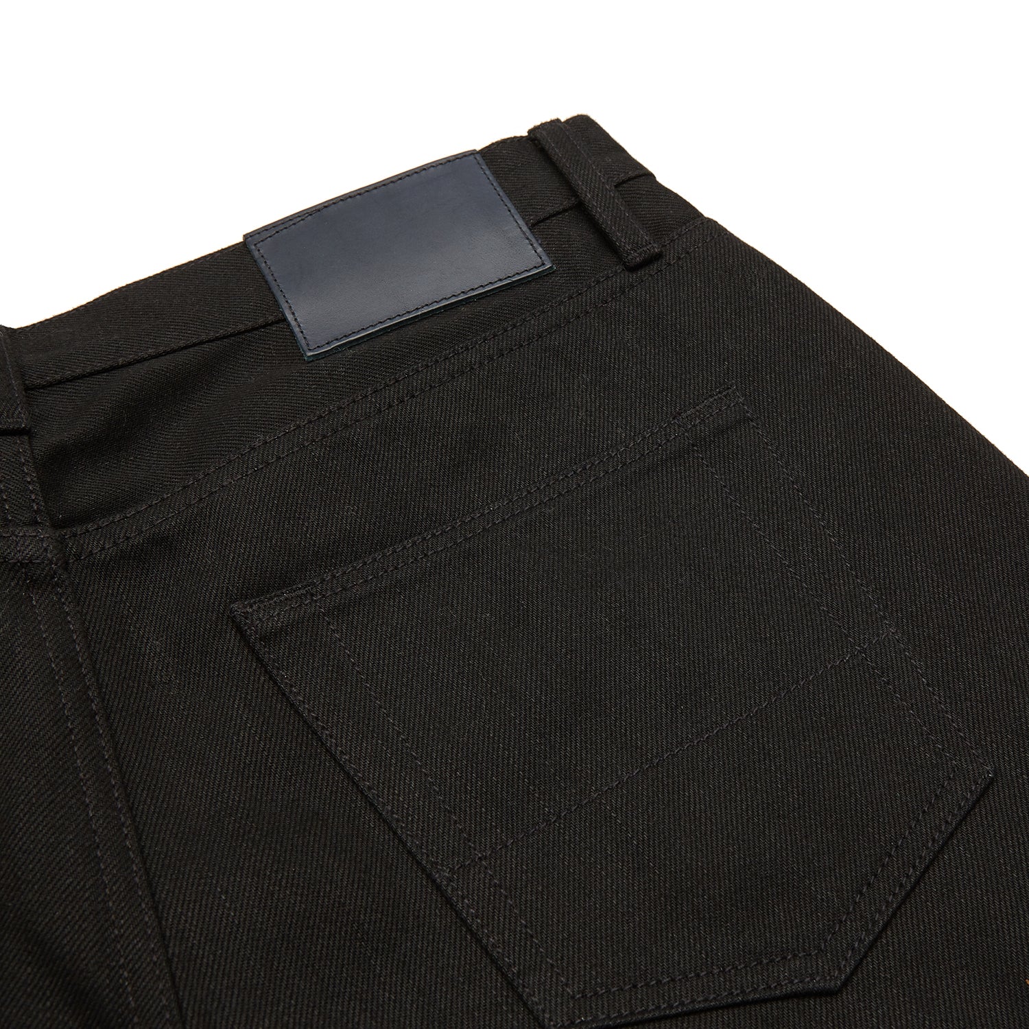 View 2 of product Black Italian Selvedge Denim Jeans