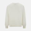 Ivory Cashmere V-neck Jumper