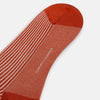 View 3 of product Rust/White Thin Striped Long Socks