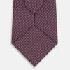 View 3 of product Indies Red Floral Square-Print Silk Tie