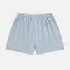 View 1 of product Blue Bengal Stripe Godfrey Boxer Shorts