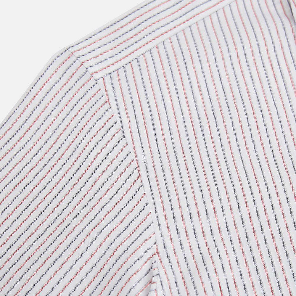 Red and Blue Double Stripe Westminster Shirt