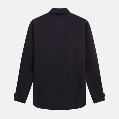 Navy Primrose Overshirt Image 2