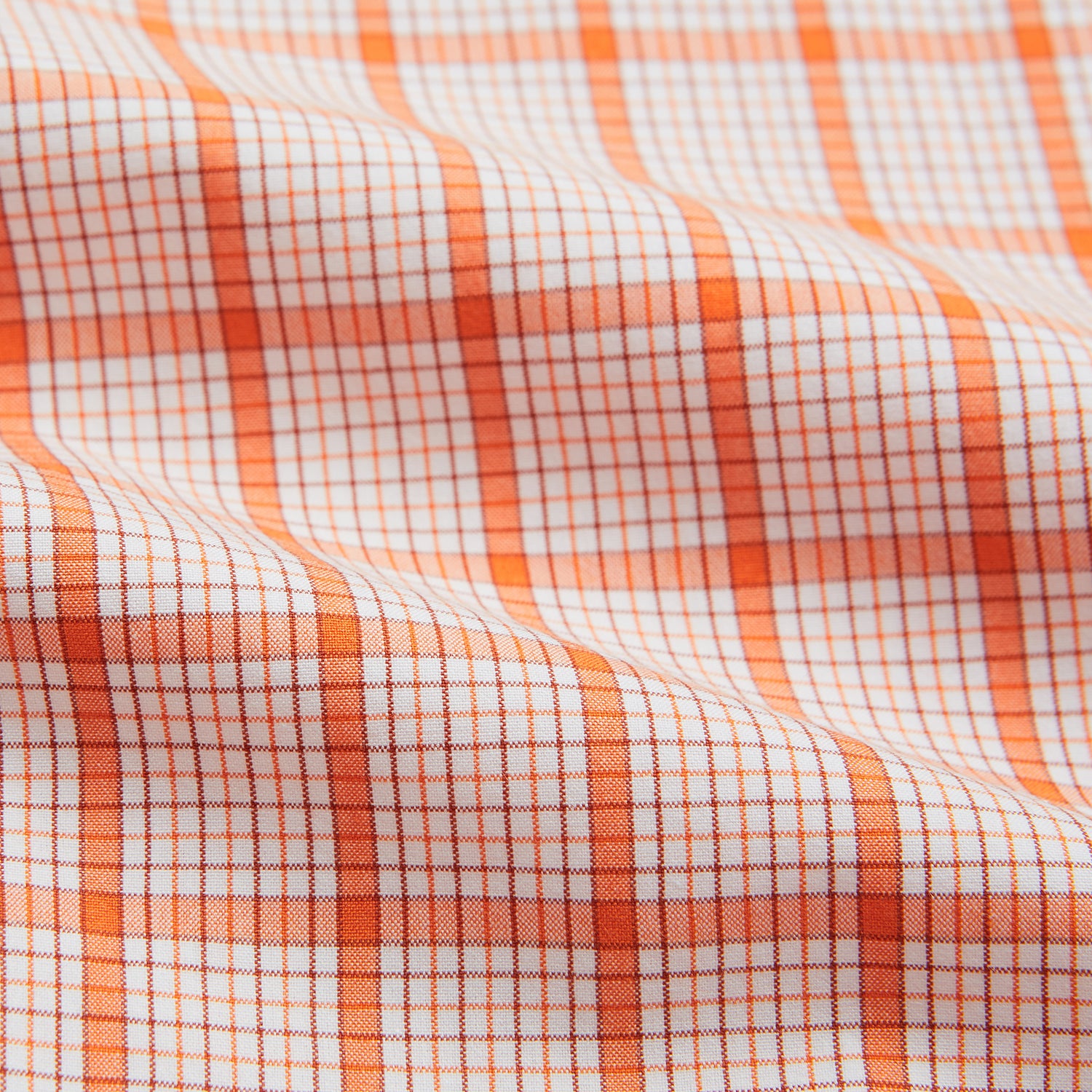 View 5 of product Orange Graph Overlay Check Mayfair Shirt