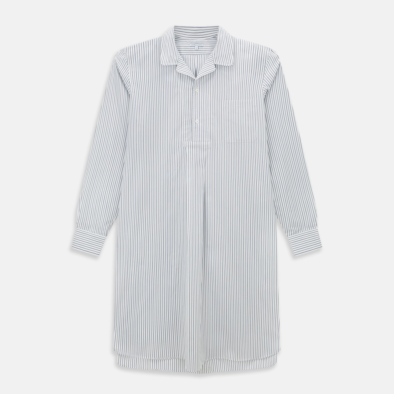 View 1 of product Brown Multi Stripe Quarzo Nightshirt