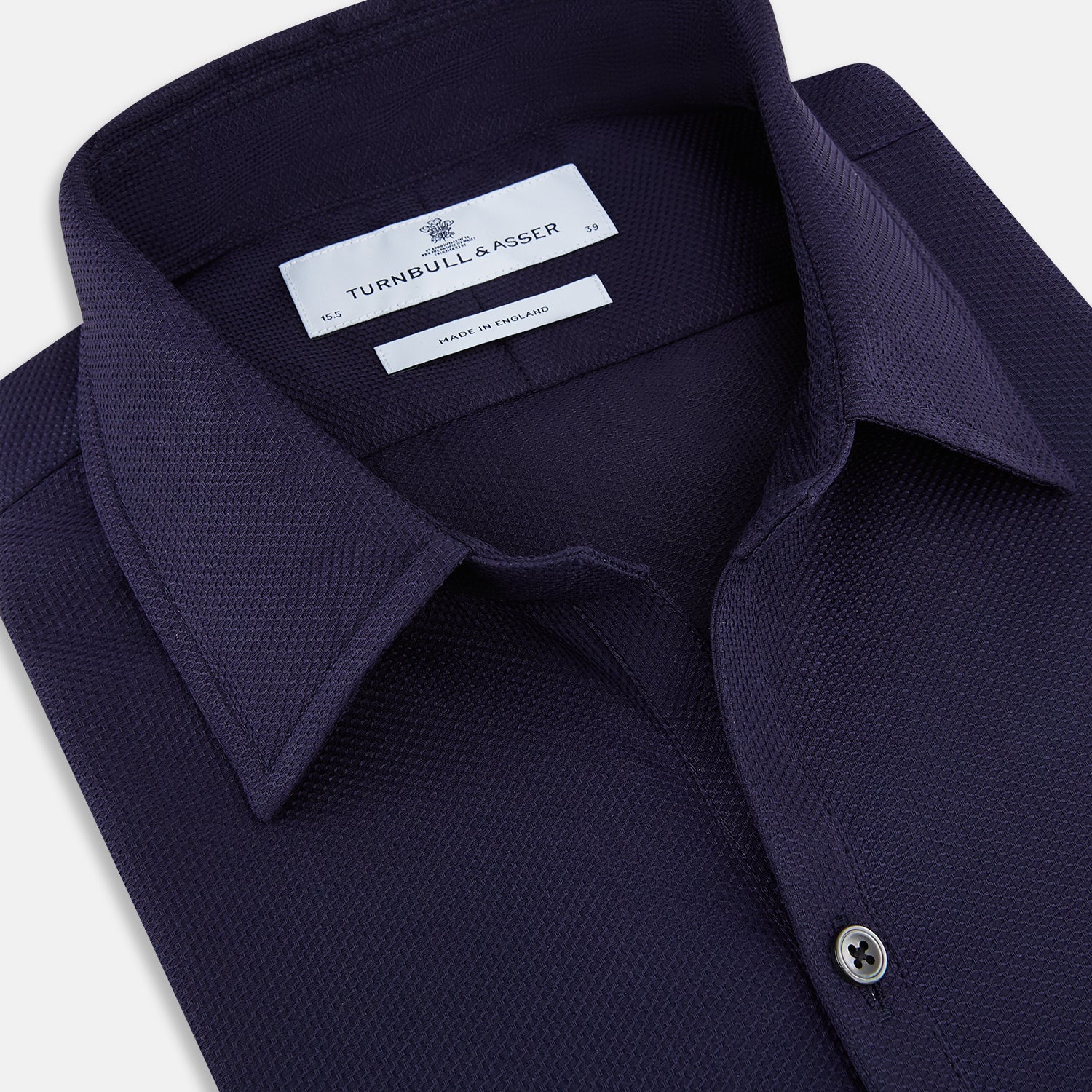 View 2 of product Navy Textured Windsor Shirt