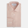 View 5 of product Orange Micro Shadow Check Mayfair Shirt