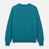 View 3 of product Teal Glenn Crew Neck Jumper