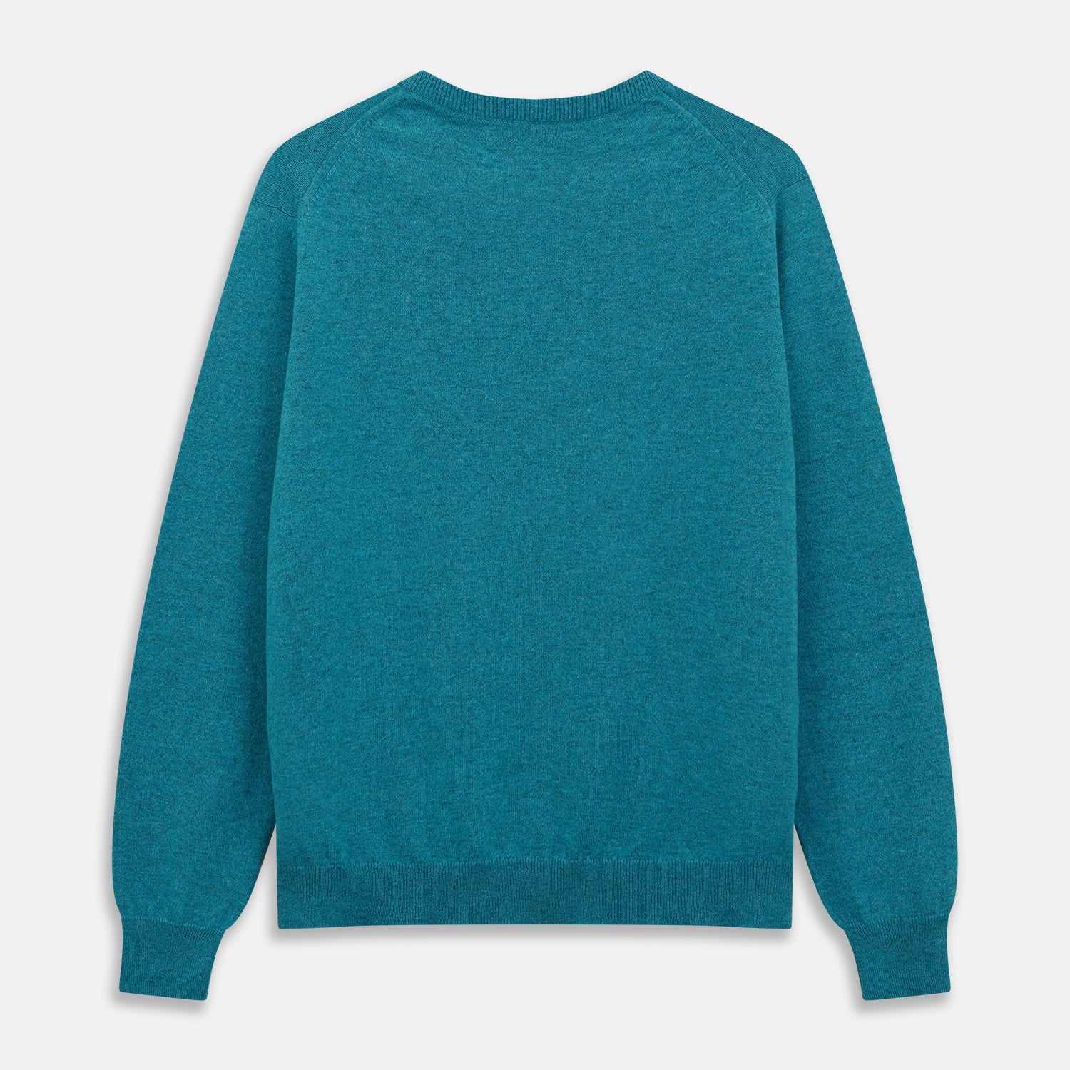 View 3 of product Teal Glenn Crew Neck Jumper