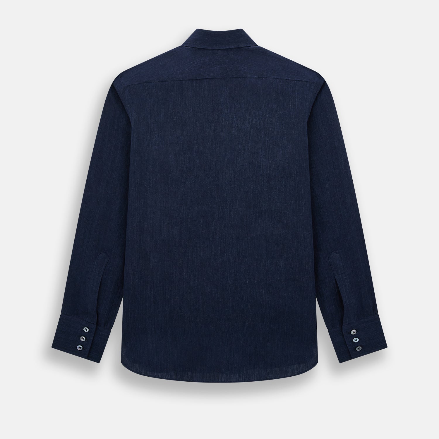 View 3 of product Navy Linen Westminster Shirt