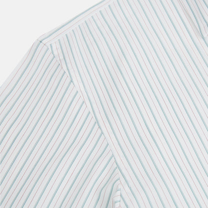 Turquoise and Red Multi Check Westminster Shirt Image 5