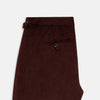 View 5 of product Burgundy Corduroy Henry Trousers