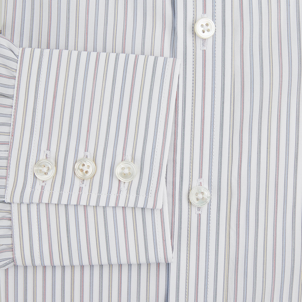 Multicoloured Music Stripe Mayfair Shirt