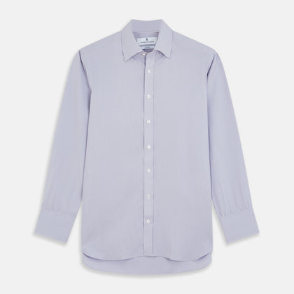 Lilac Silk Regular Fit Flaxton Shirt