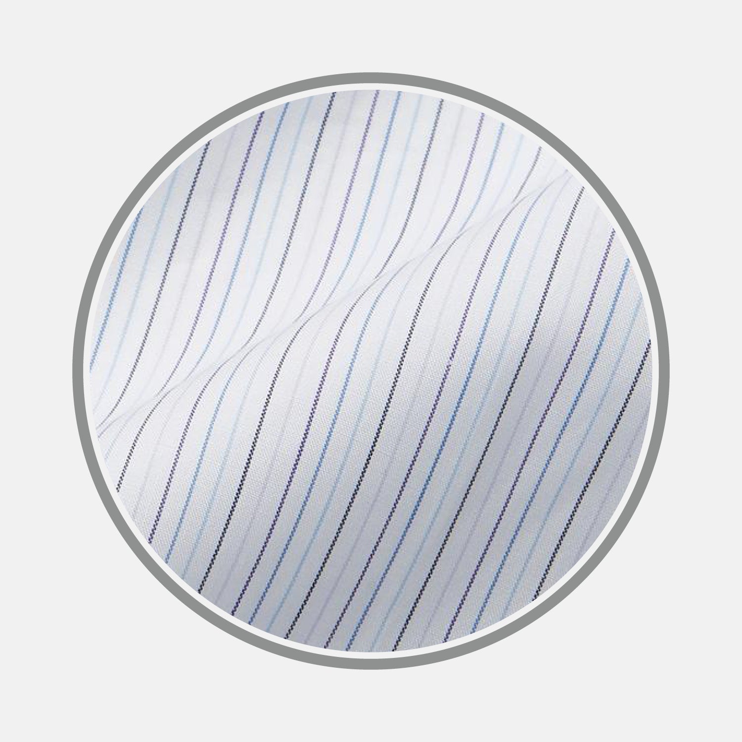 View 1 of product Purple Multi Stripe Cotton Fabric