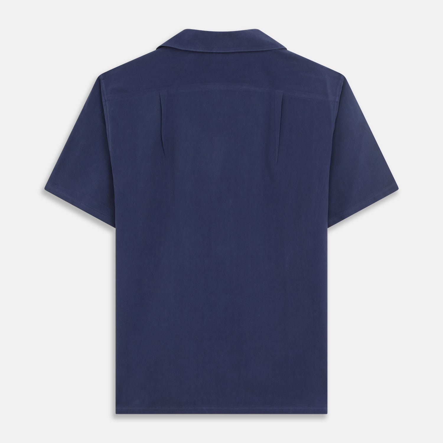 View 5 of product Navy Silk Holiday Fit Phillips Shirt