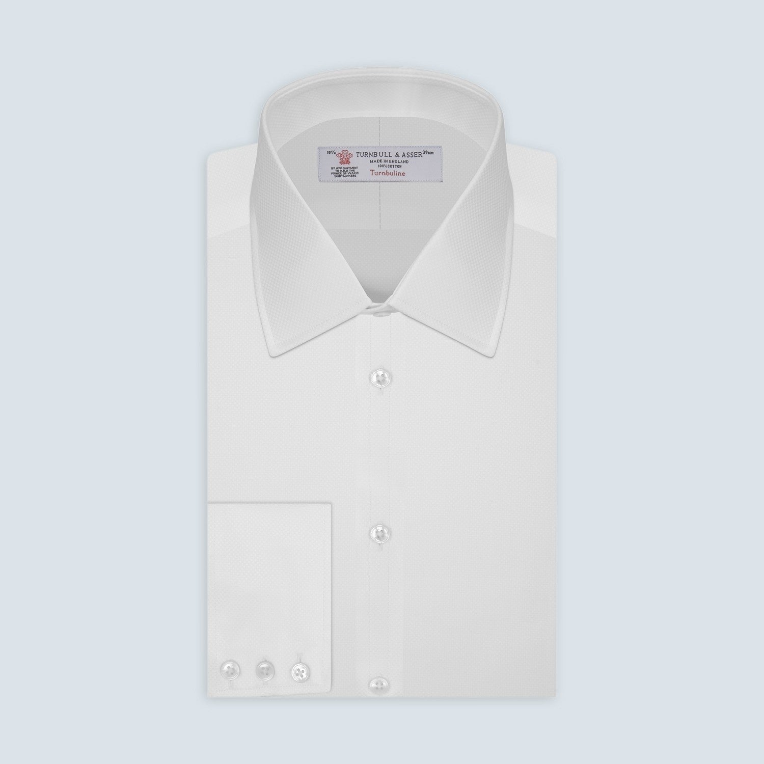 View 2 of product White Mini Square Cotton Fabric