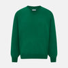 View 1 of product Hunter Green Fine Merino V-Neck Jumper