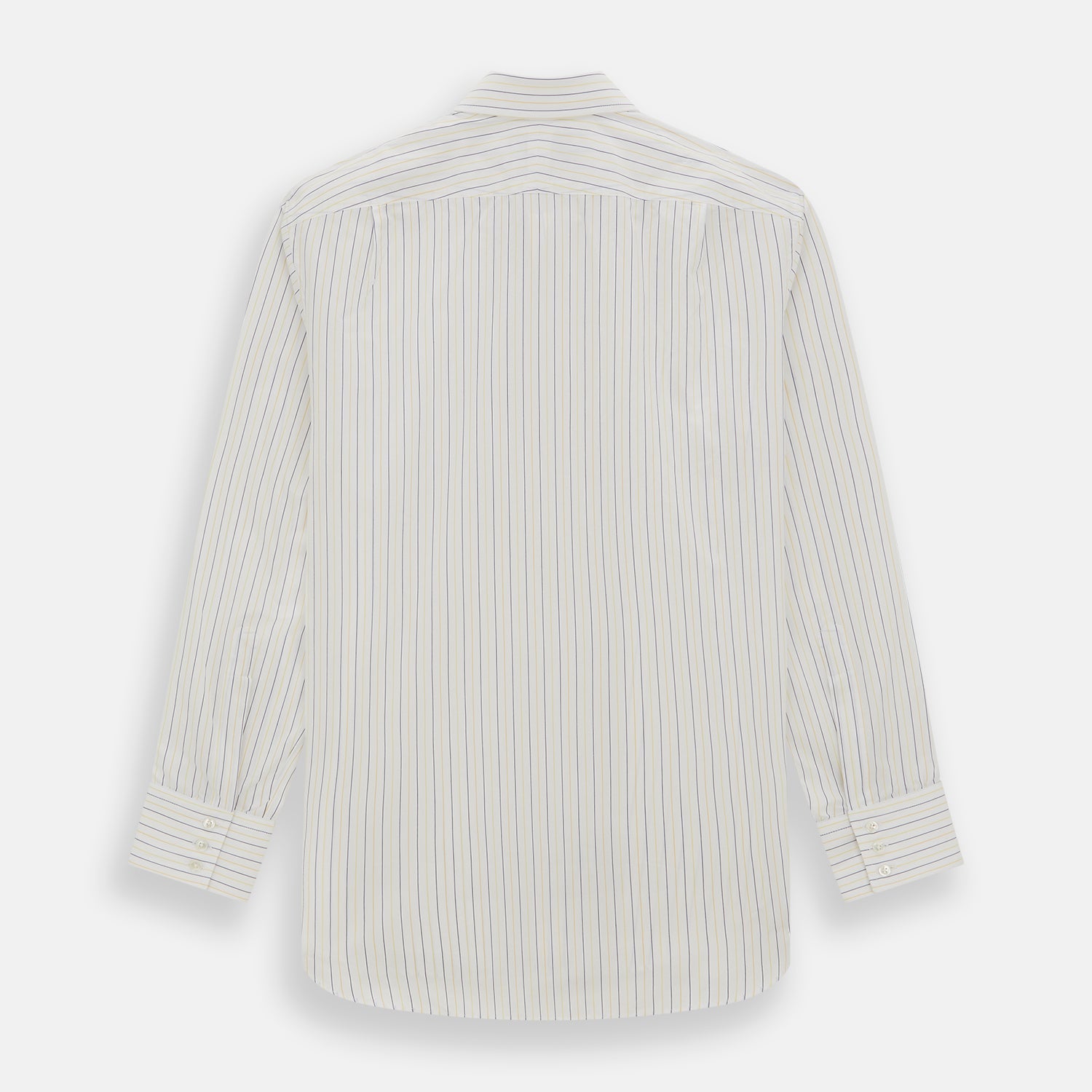 View 5 of product Yellow Double Pinstripe Mayfair Shirt