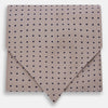 View 1 of product Navy and Lilac Micro Dot Silk Cravat
