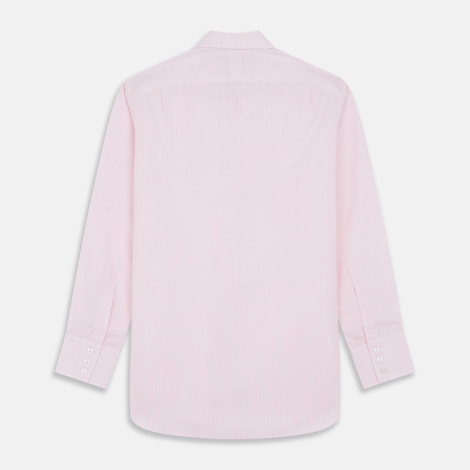 View 3 of product Pink Windowpane Check Mayfair Shirt