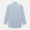 View 3 of product Blue Micro Shadow Check Mayfair Shirt