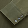 View 3 of product Green Silk Regular Fit Flaxton Shirt