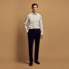 View 2 of product Blue Multi Stripe Wool Blend Weekend Fit Hayne Shirt