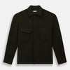 View 1 of product Dark Chocolate Greenwich Knitted Overshirt