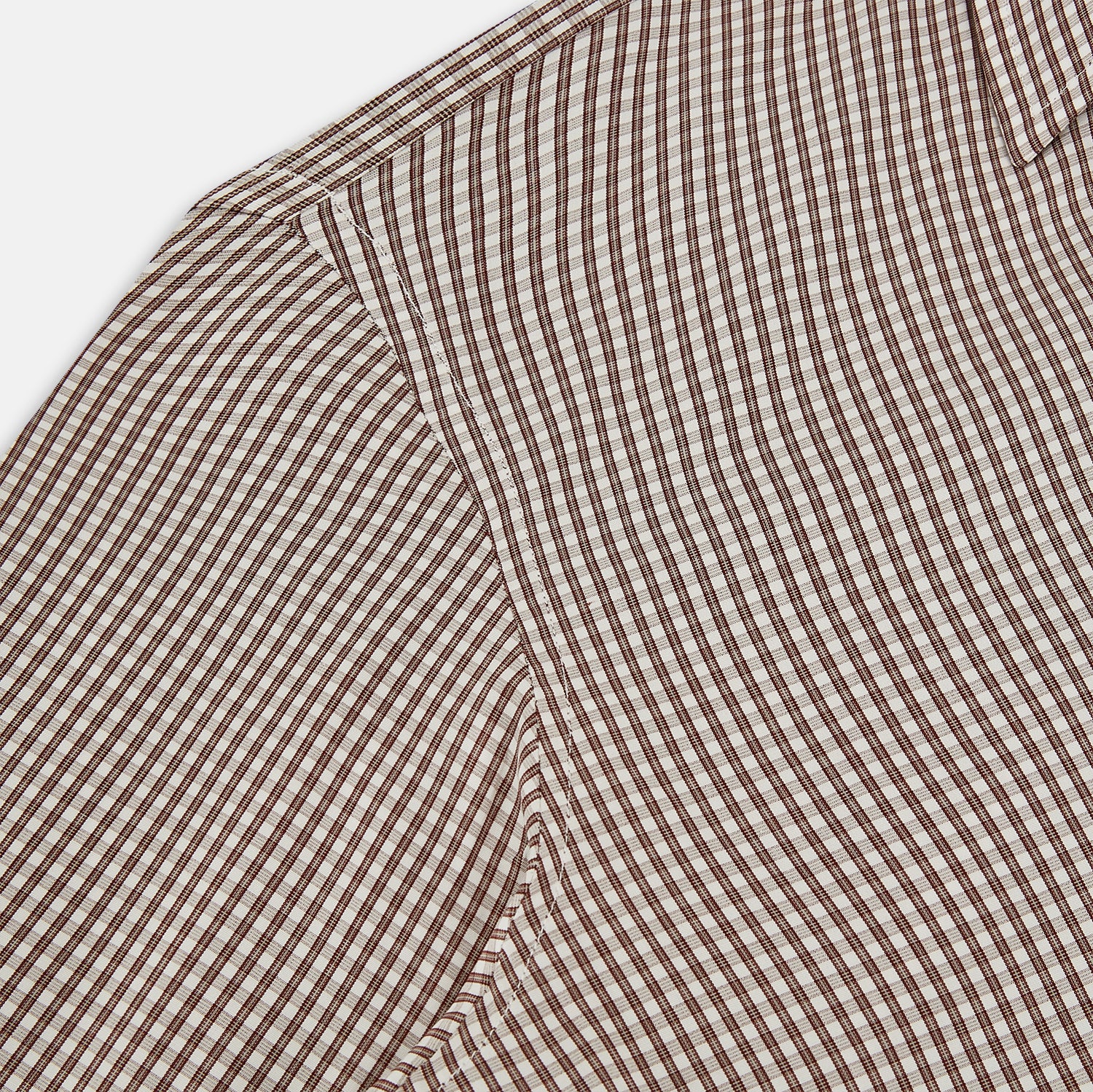 View 6 of product Burgundy Micro Check Westminster Shirt