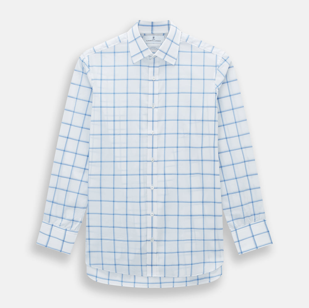 Colony Blue Grid Check Mayfair Shirt – Turnbull & Asser US