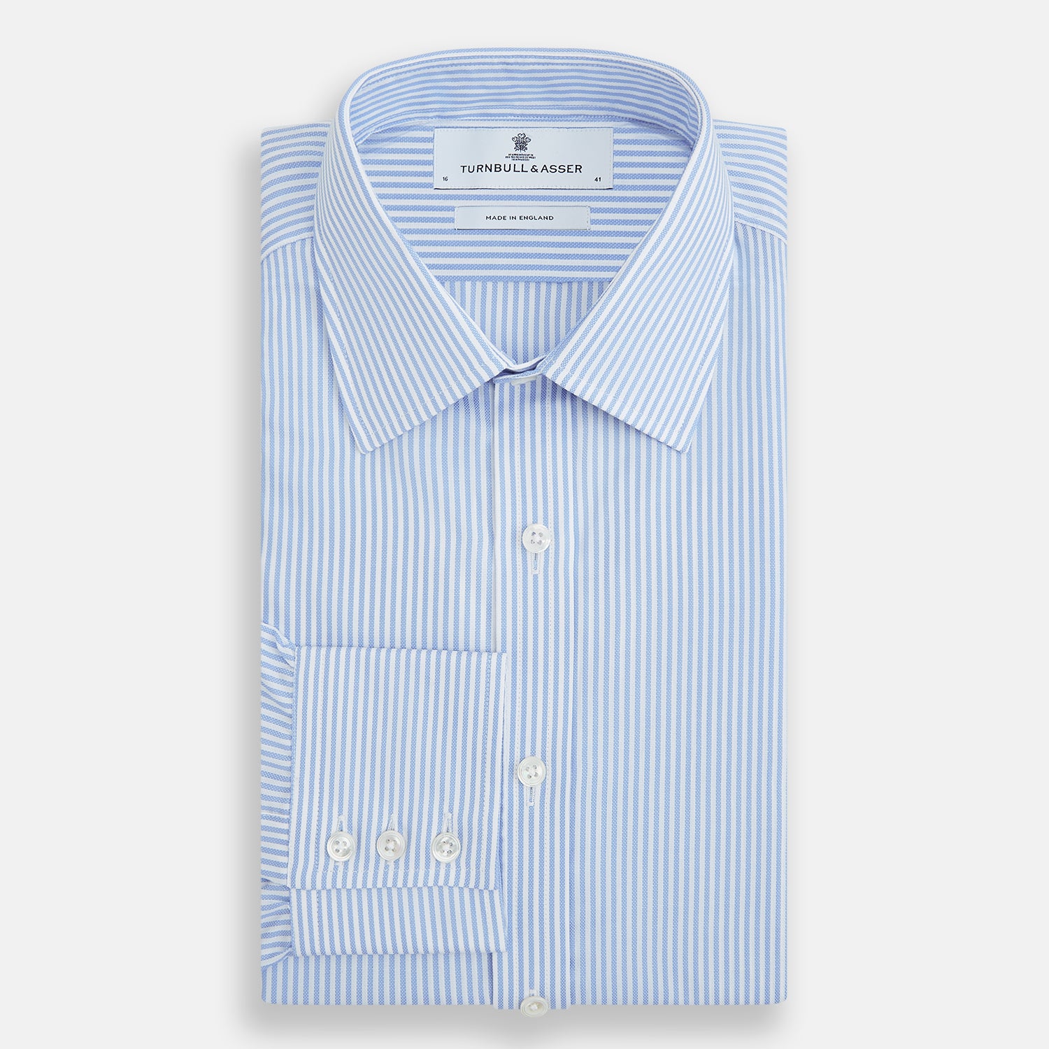 View 5 of product Blue Bengal Stripe Mayfair Shirt