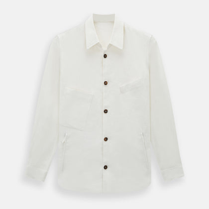 Vanilla Linen Holland Shacket
