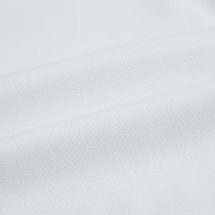 White Herringbone Mayfair Shirt Image 5