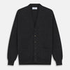 View 1 of product Charcoal Lachlan Cashmere Cardigan