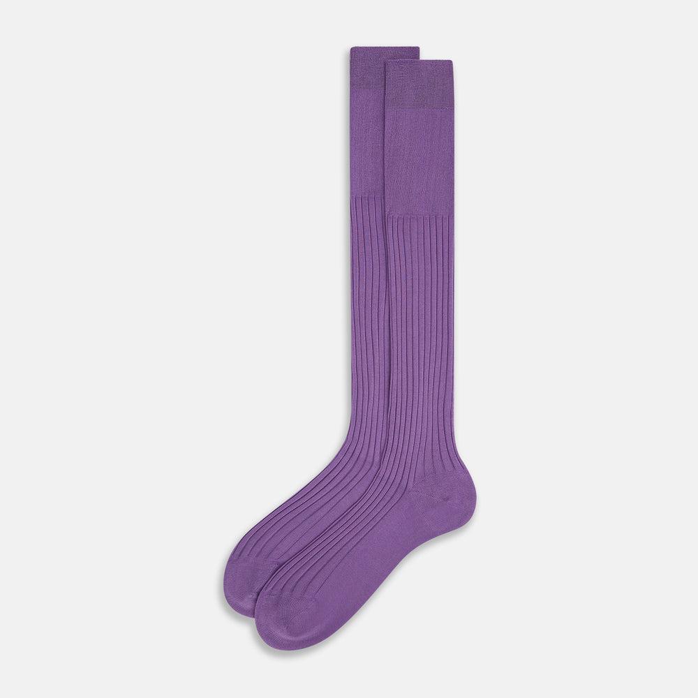Violet Long Socks