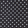 View 3 of product Black and White Small Spot Printed Silk Tie