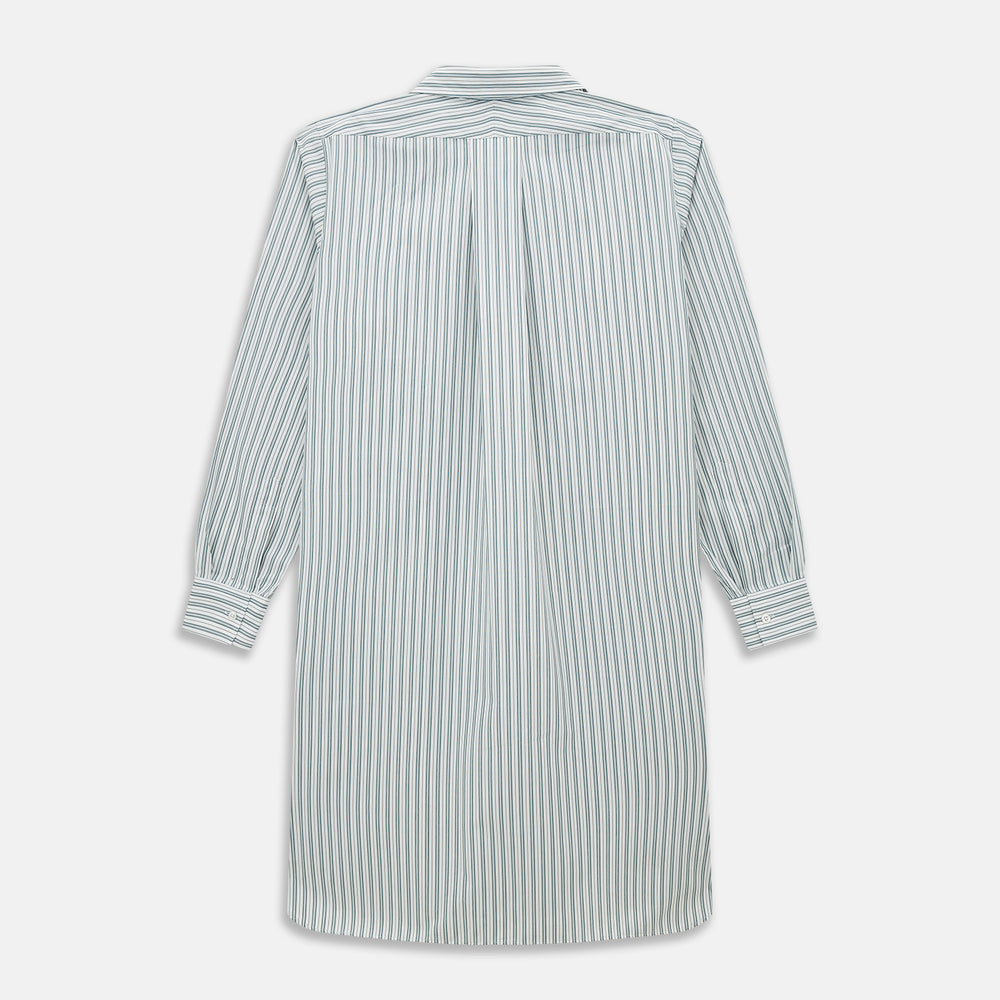Green Double Stripe Quarzo Nightshirt