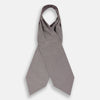 View 2 of product Lilac and Navy Micro Dot Silk Cravat