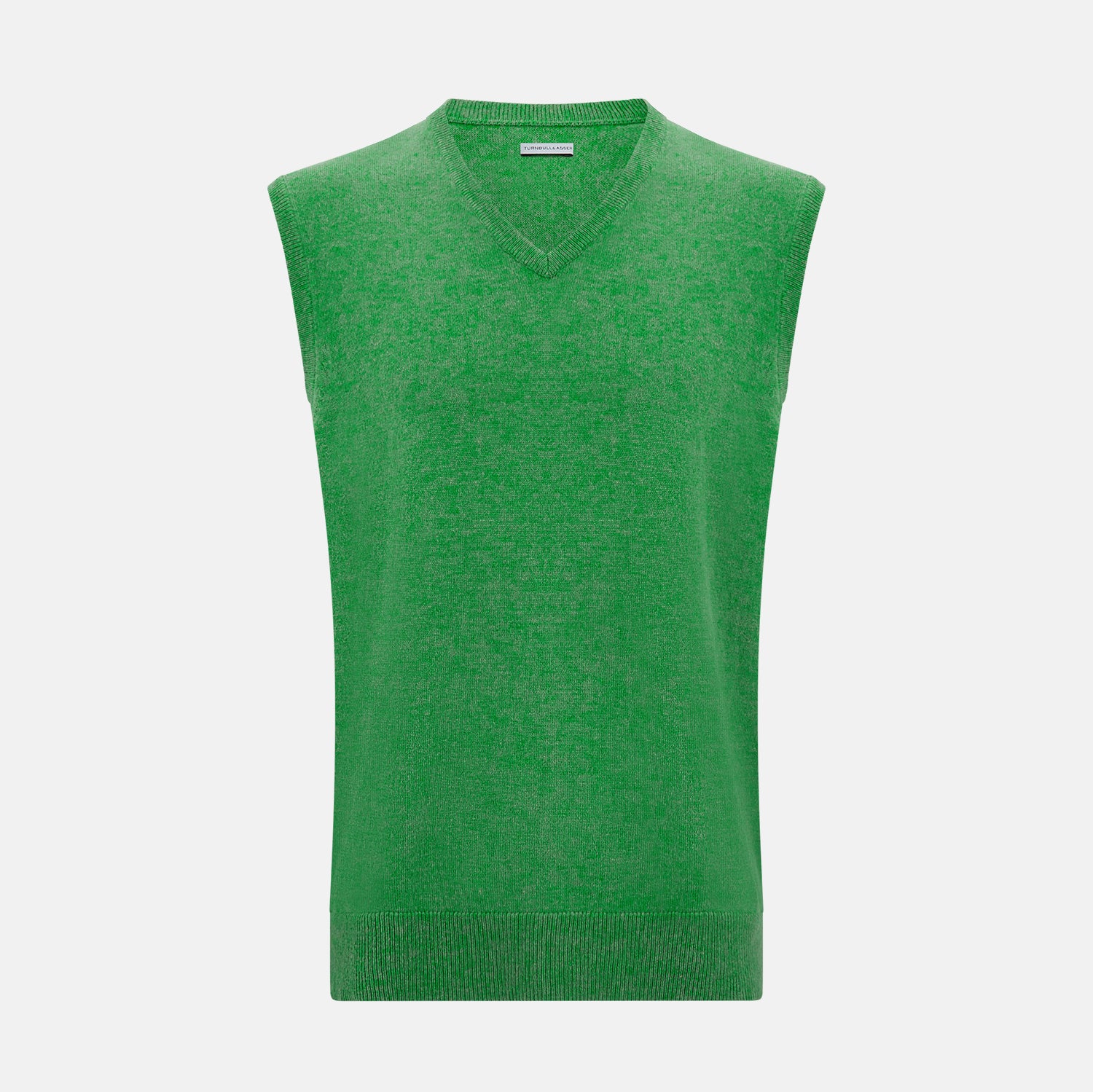 View 1 of product Fern Green V-neck Sleeveless Vest