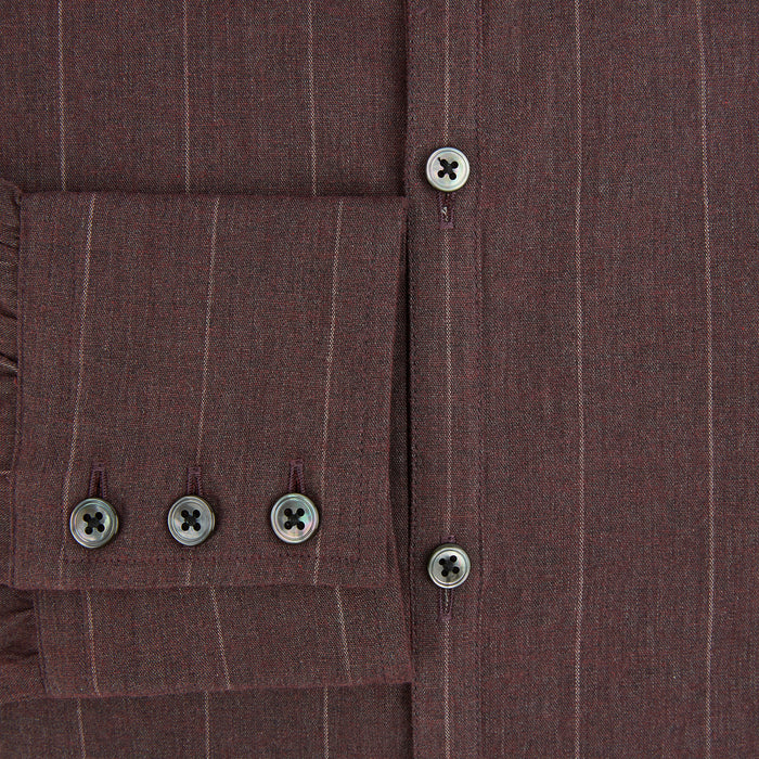 Indies Red Wide Stripe Westminster Shirt Image 3