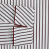 View 4 of product Burgundy Multi Stripe Winston Gown